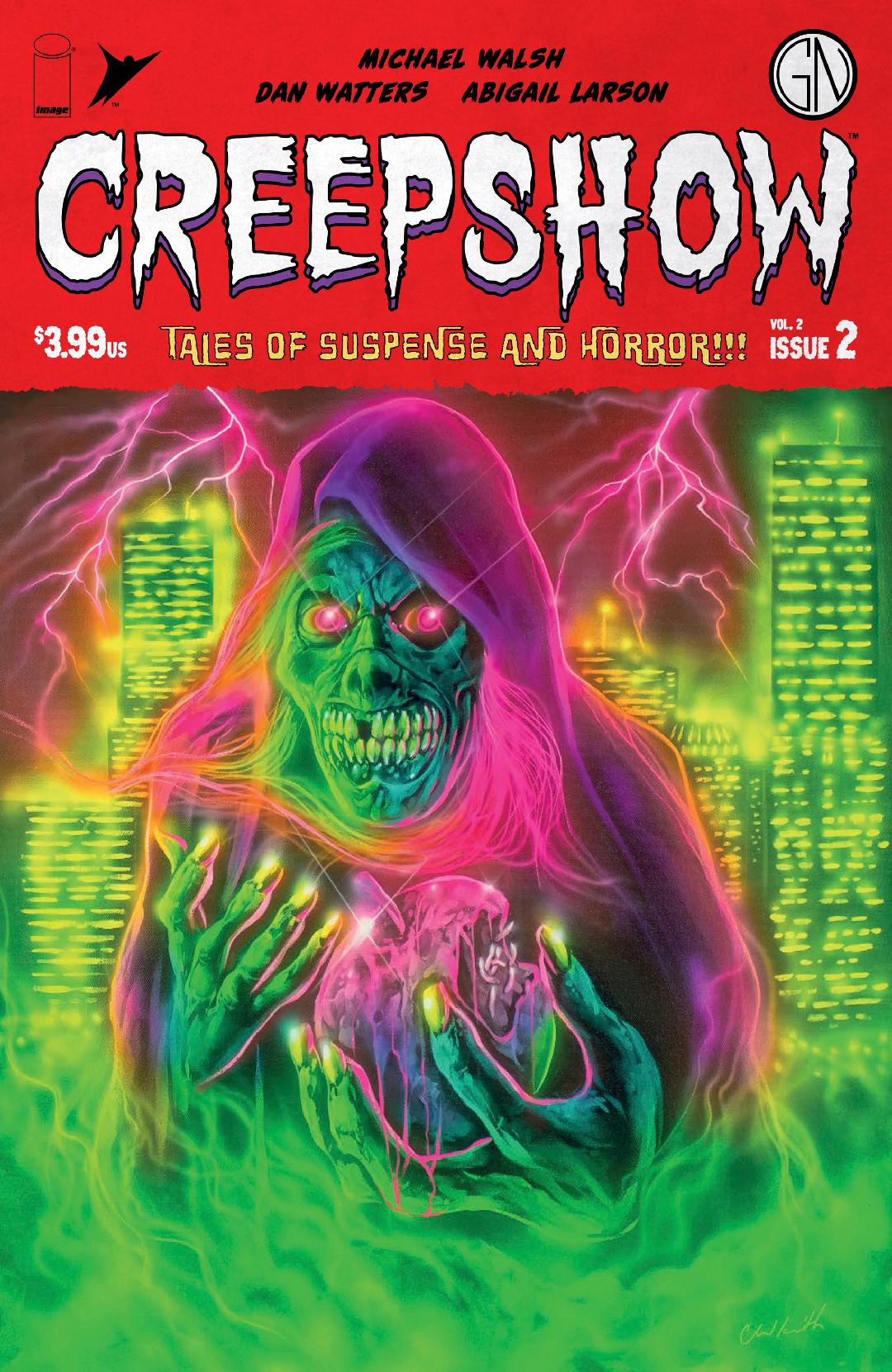 CREEPSHOW #2 CHAD KIETH VARIANT NYCC CREEPER IN NEW YORK VARIANT
