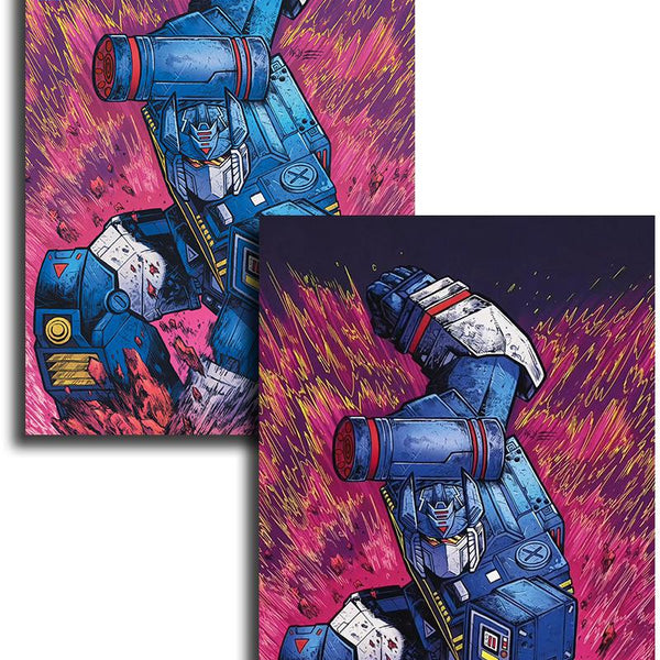 TRANSFORMERS #1 LOGO A & COVER B VIRGIN MARIA WOLF EXCLUSIVE SET OCT 4